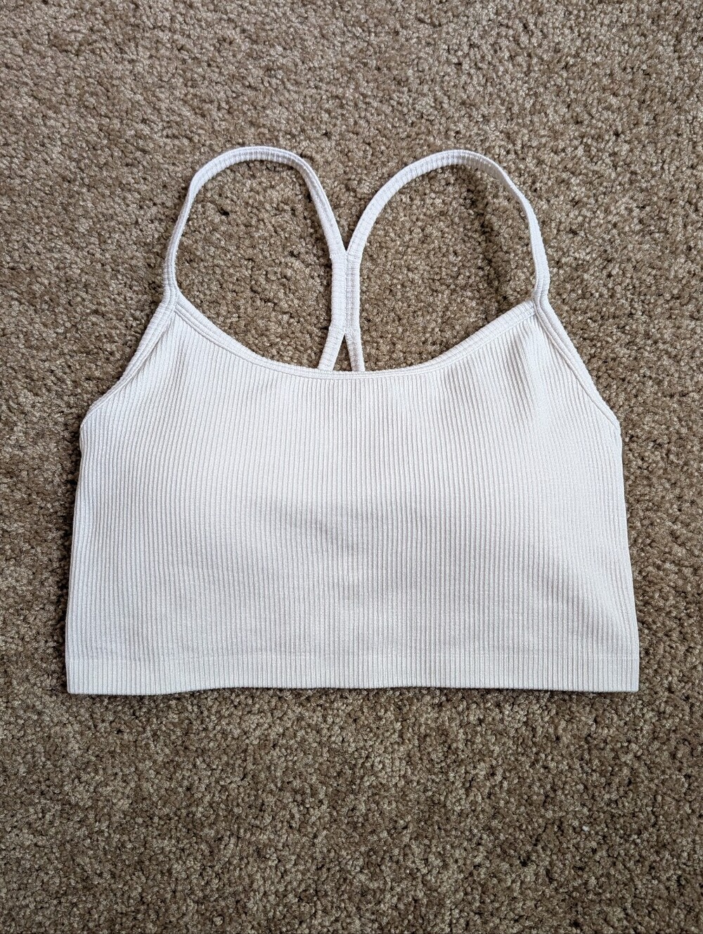 Yogalicious Ribbed Seamless Longline Sports Bra